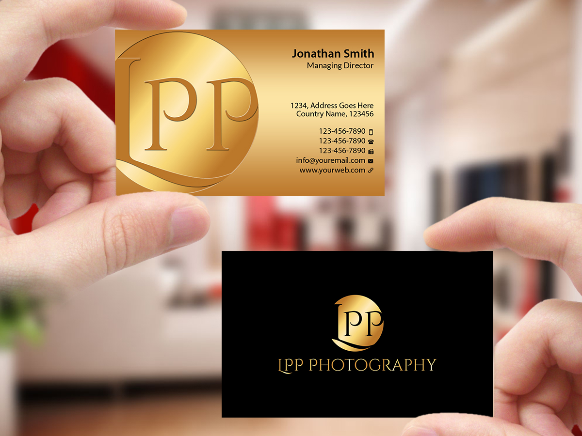 Business Card Design by Creations Box 2015 for LPP Photography | Design #9914553