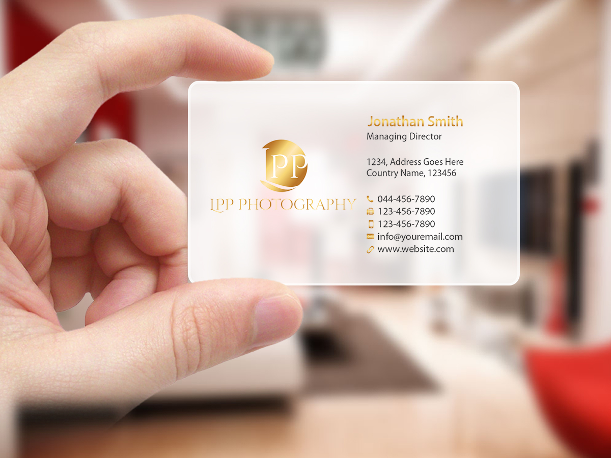 Business Card Design by Creations Box 2015 for LPP Photography | Design #9914554