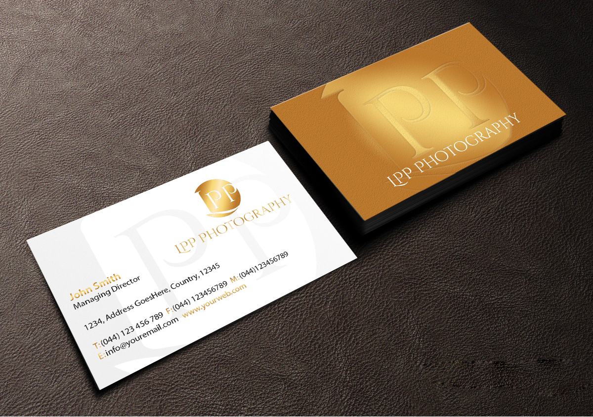 Business Card Design by Creations Box 2015 for LPP Photography | Design #9914556