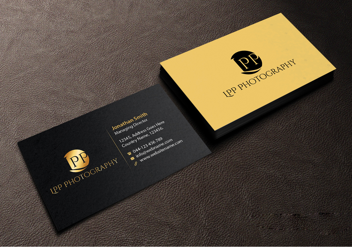 Business Card Design by Creations Box 2015 for LPP Photography | Design #9914557