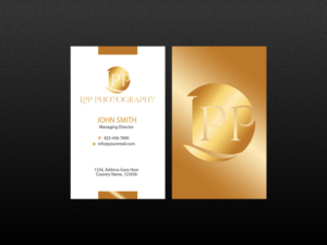 Business Card Design by Creations Box 2015 for LPP Photography | Design: #9914558