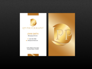 Business Card Design by Creations Box 2015 for LPP Photography | Design: #9914559