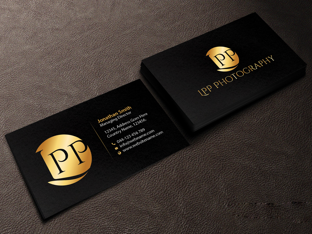 Business Card Design by Creations Box 2015 for LPP Photography | Design #9914565