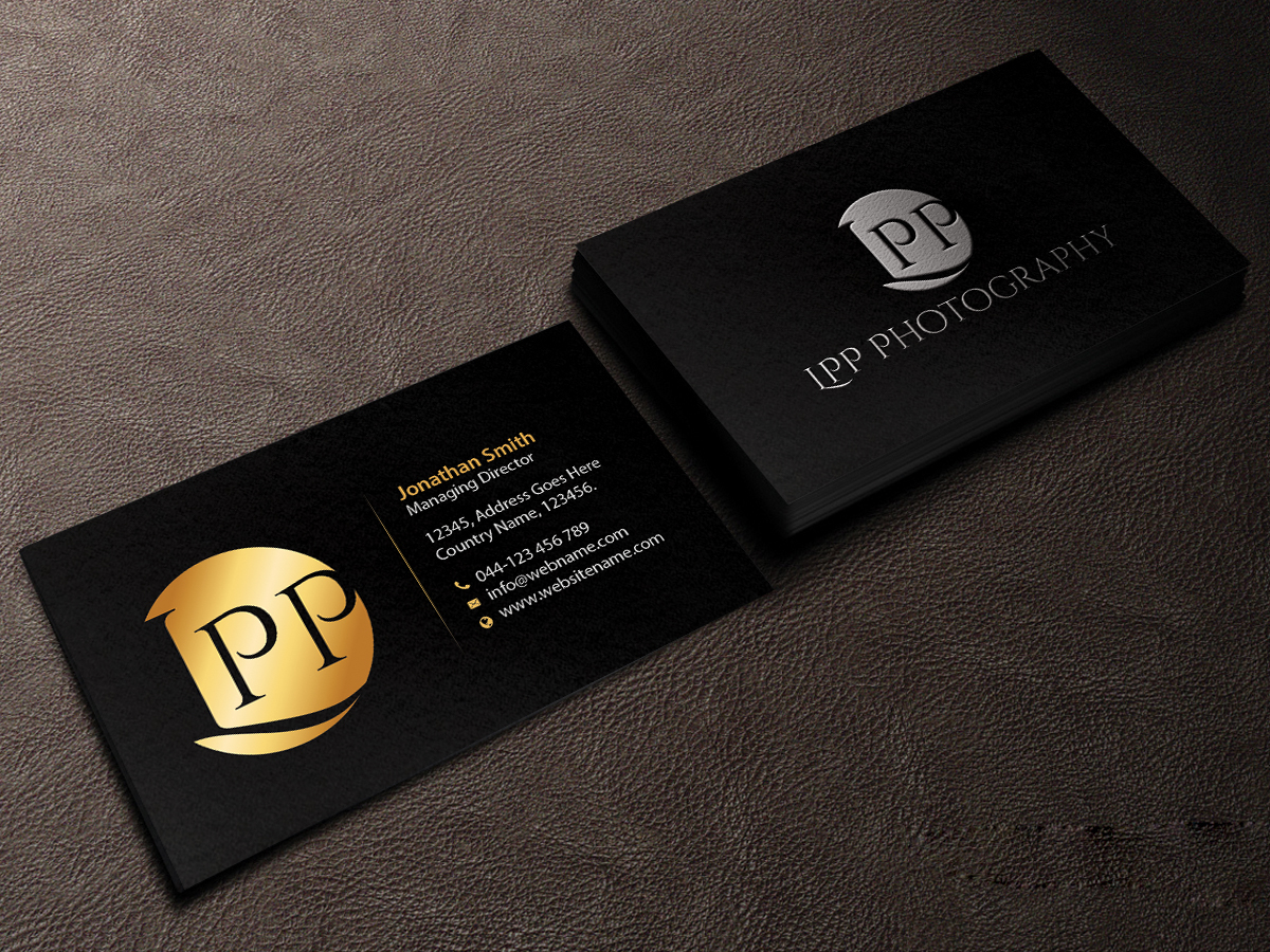 Diseño de Tarjeta de Presentación por Creations Box 2015 para LPP Photography | Diseño #9914567