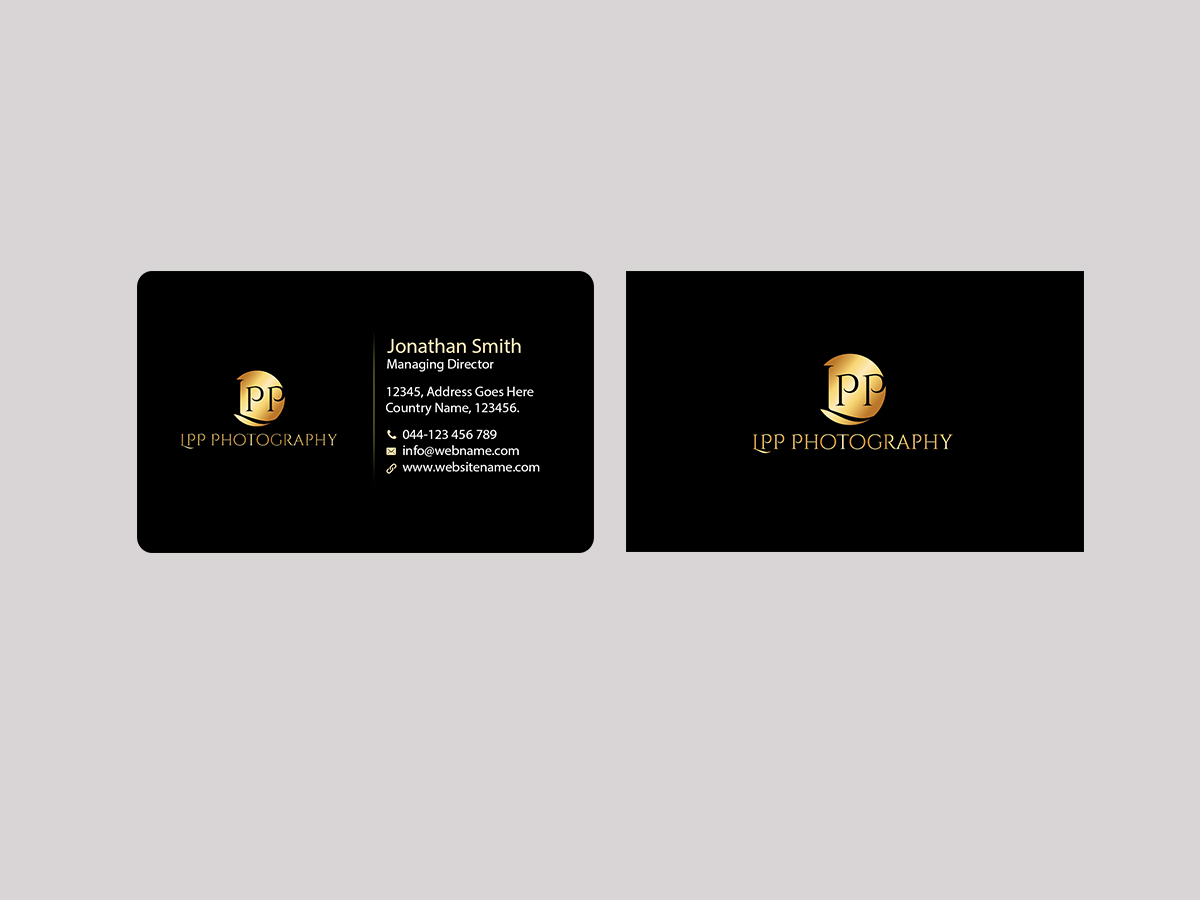 Business Card Design by Creations Box 2015 for LPP Photography | Design #9914678