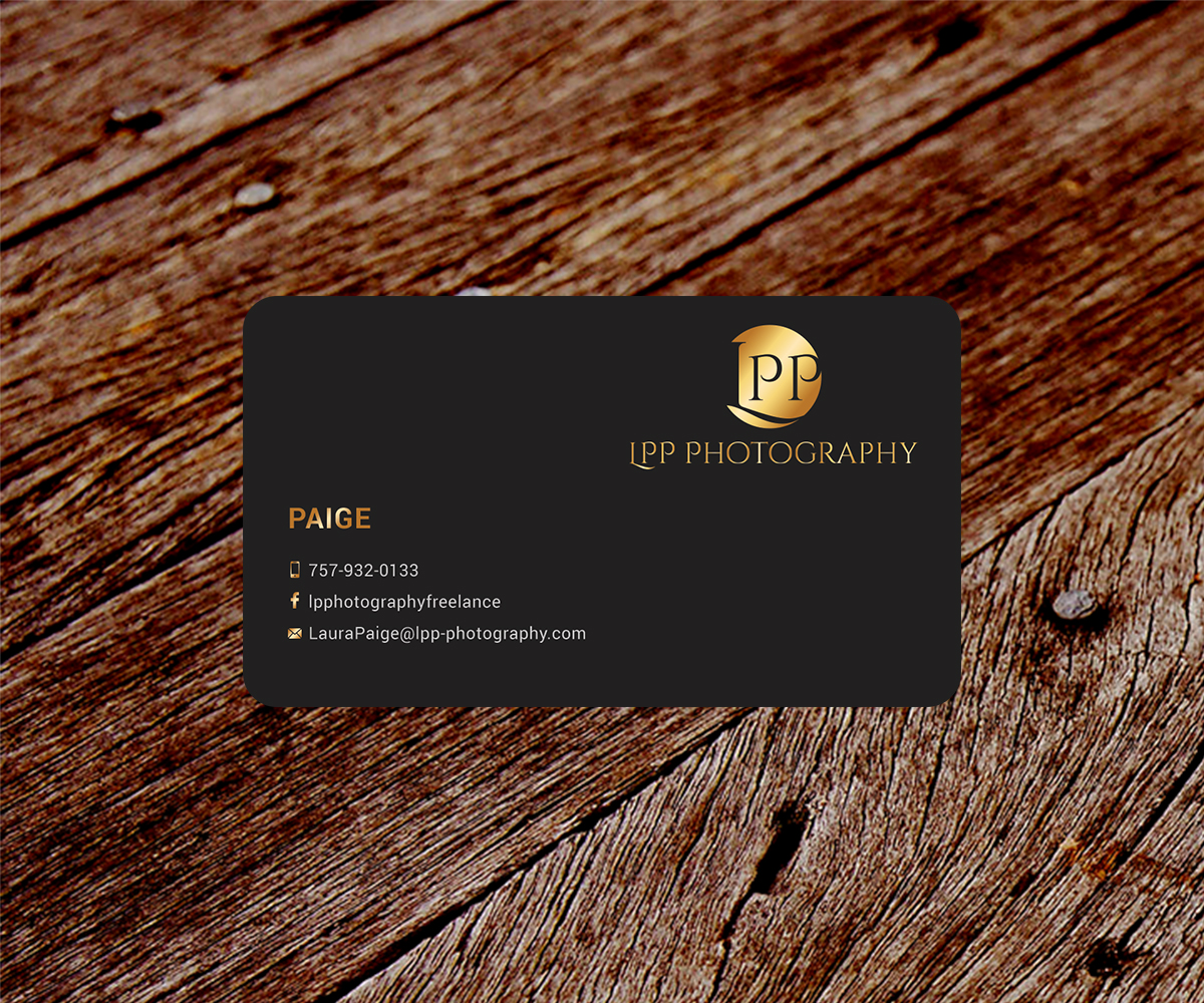 Business Card Design by SS_Designs for LPP Photography | Design #10156177