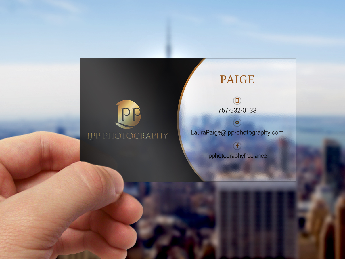 Business Card Design by SS_Designs for LPP Photography | Design #10168400