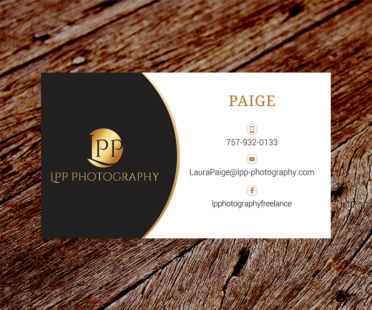 Business Card Design by SS_Designs for LPP Photography | Design #10168401