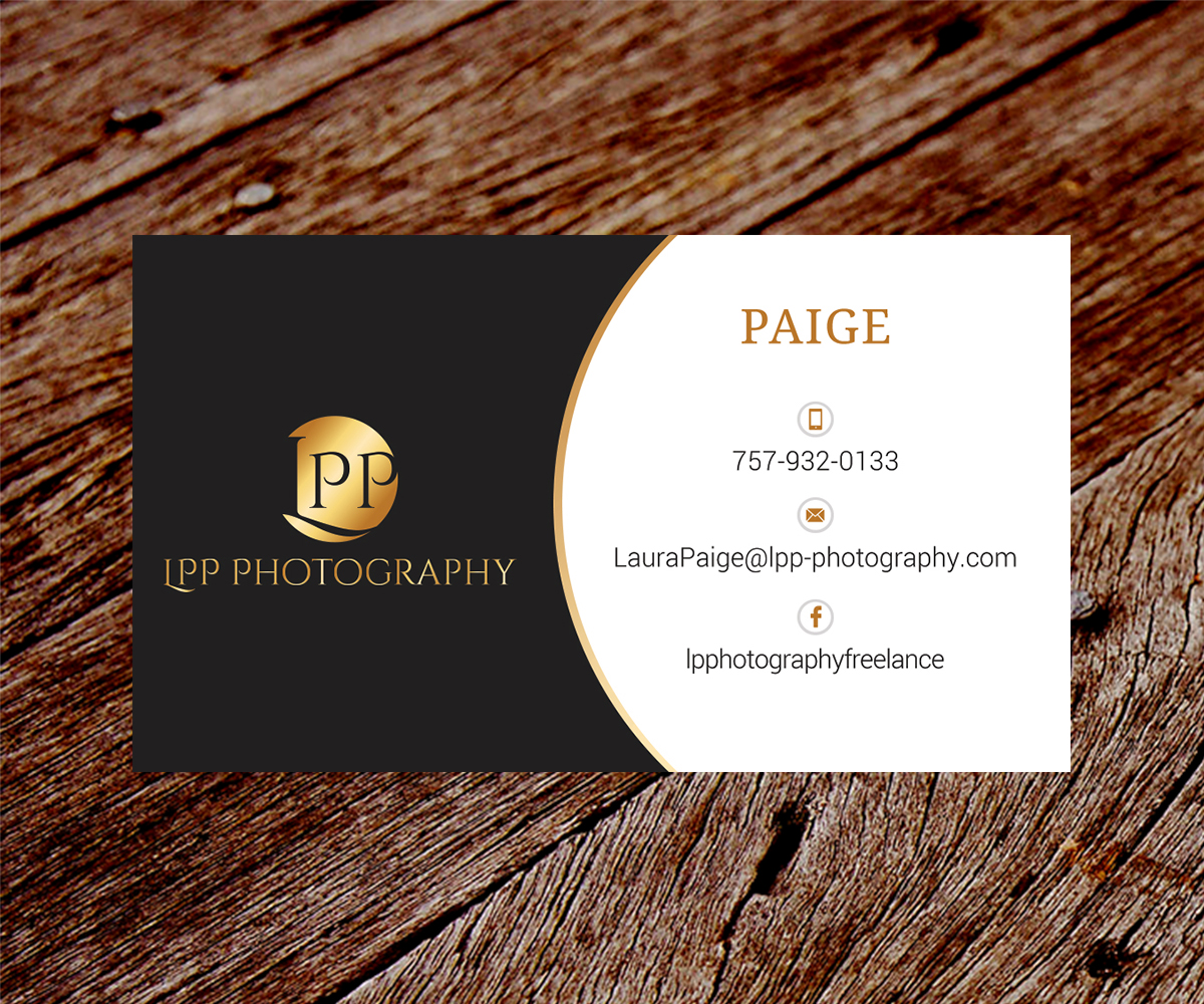 Business Card Design by SS_Designs for LPP Photography | Design #10168403