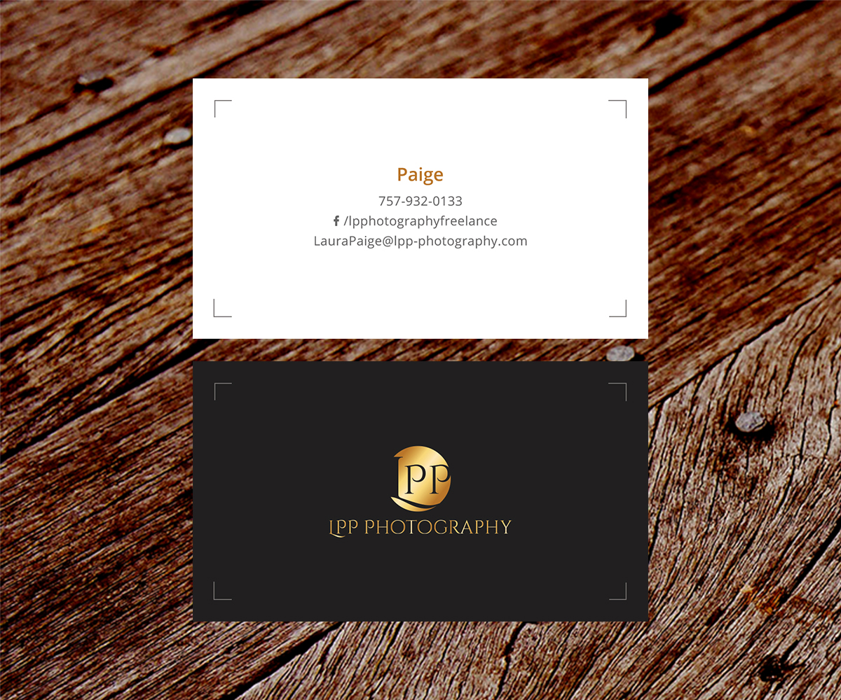 Business Card Design by SS_Designs for LPP Photography | Design #10252304