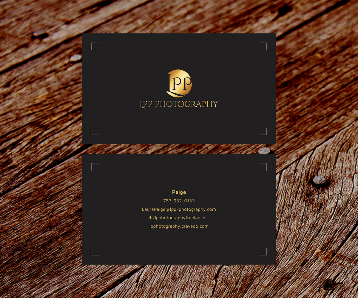 Design de Carte de Visite par SS_Designs pour LPP Photography | Design #10293642