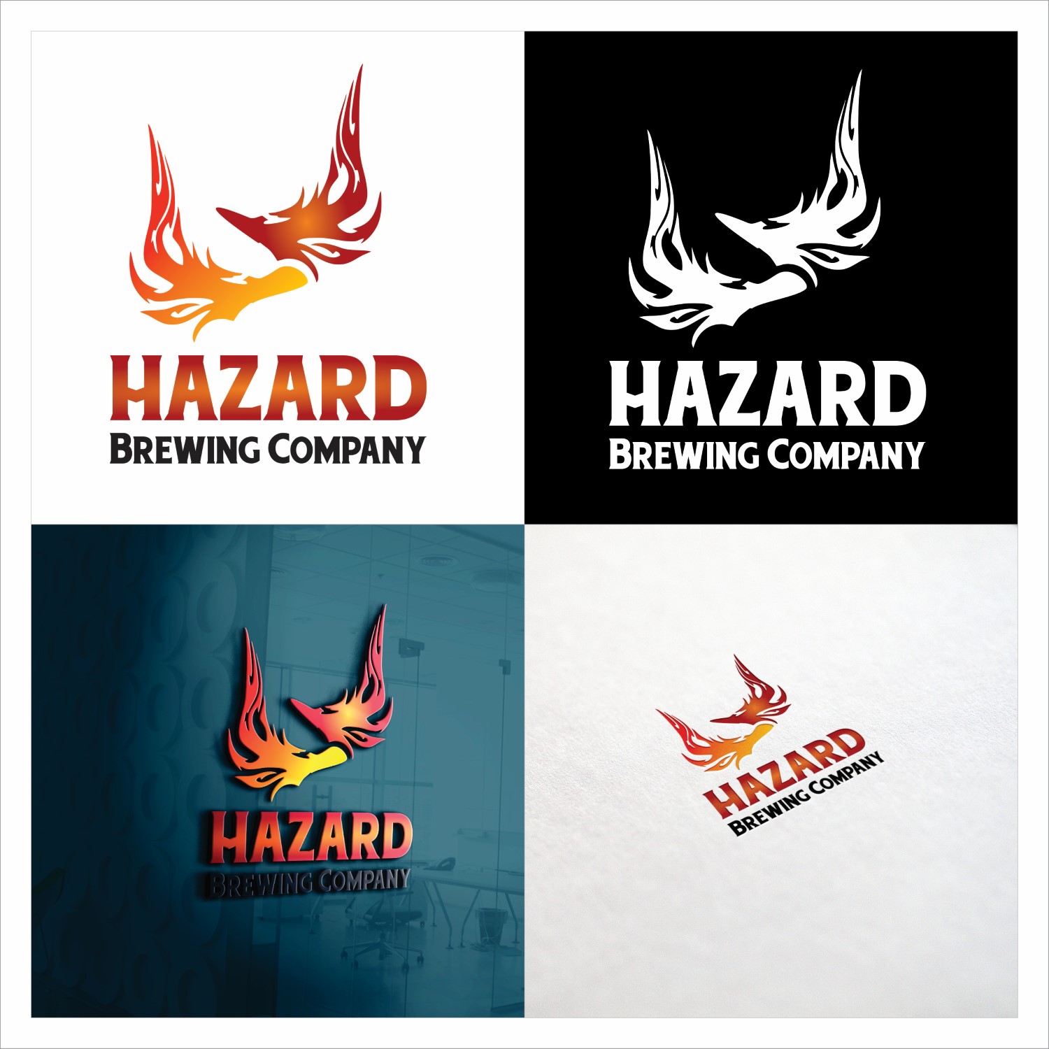 Design de Logo par DG pour Hazard Brewing Company, Inc. | Design #10083198