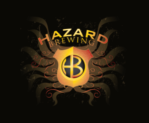 HAZARD Brewing or HAZARD Brewing Company | Logo Design by blue eye