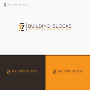 Building Blocks Carpentry Constructions  | Logo Design by Michale Designs