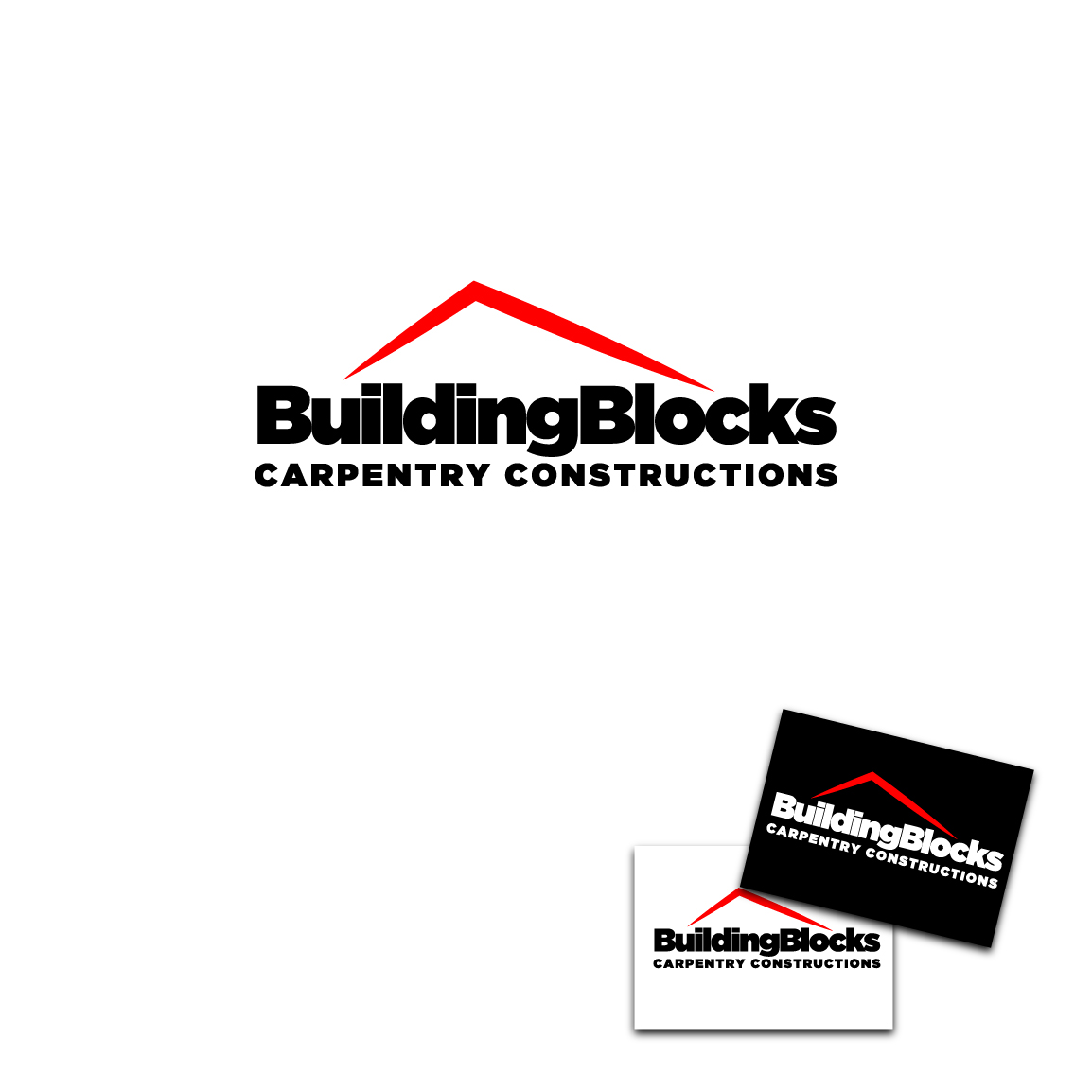 Professional, Bold, Carpentry Logo Design for Building Blocks Carpentry ...