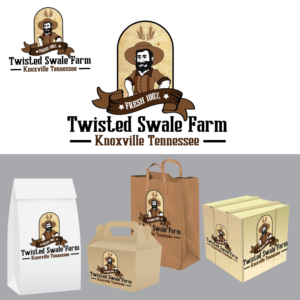 Logo Design by SiliaD for Twisted Swale Farm | Design #10060470