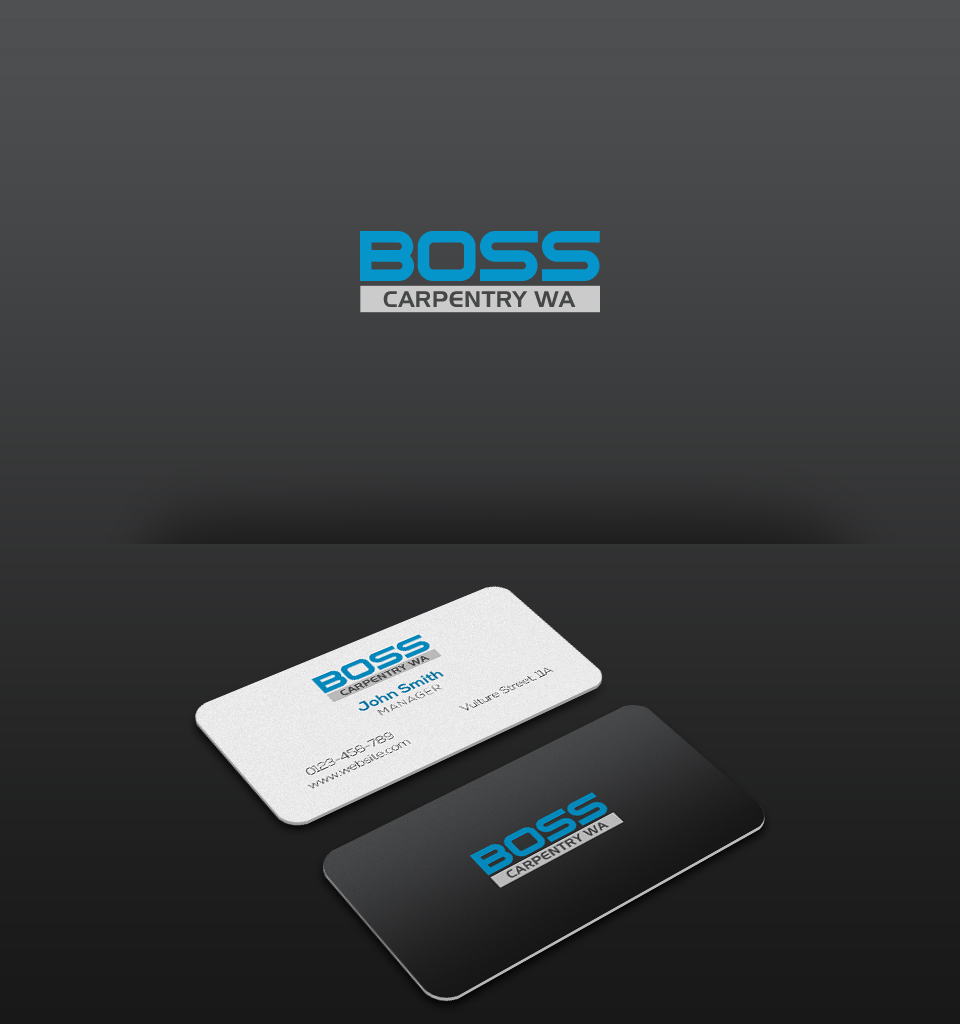 Diseño de Logo por JohnM. para Boss carpentry | Diseño: #10106047