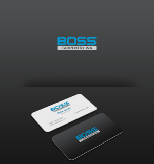 Diseño de Logo por JohnM. para Boss carpentry | Diseño: #10106047
