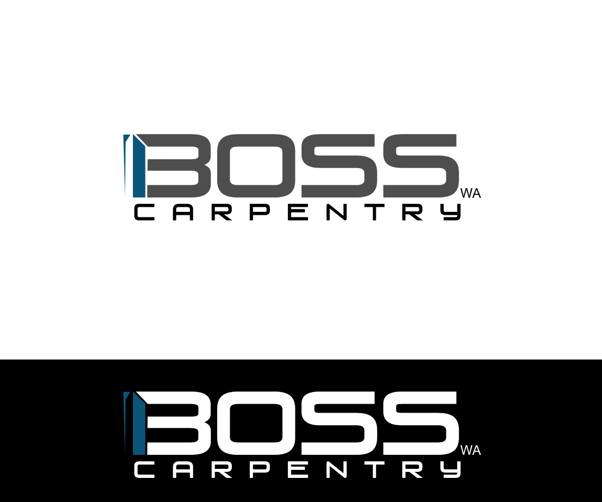 Logo Design by notzki for Boss carpentry | Design #10085798