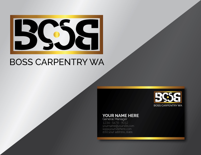Diseño de Logo por mishellcuevas para Boss carpentry | Diseño #9926684