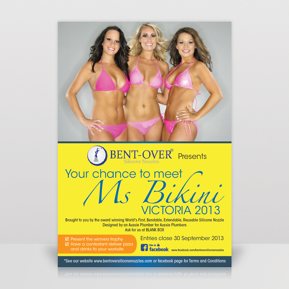 Poster Design by Mon01 for BENT-OVER Silicone Nozzles | Design #2153330