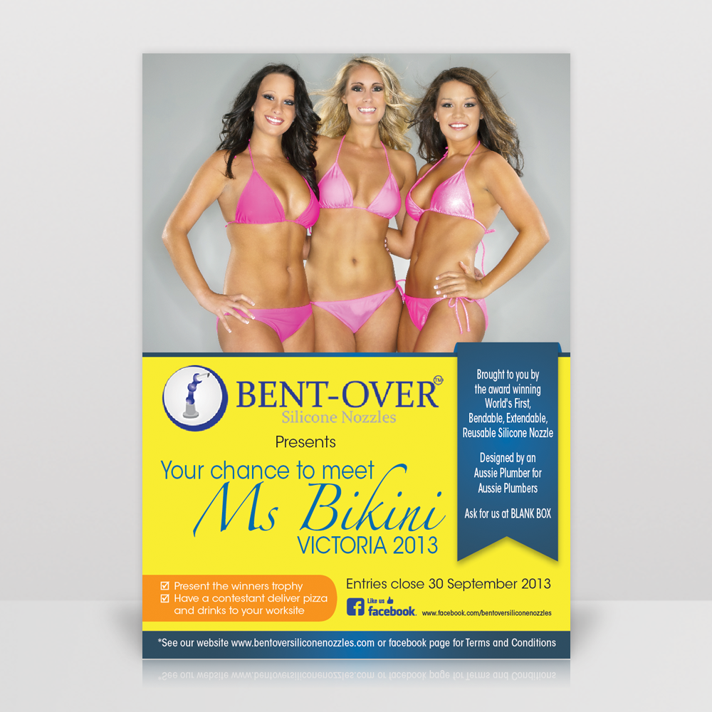 Poster Design by Mon01 for BENT-OVER Silicone Nozzles | Design #2153405