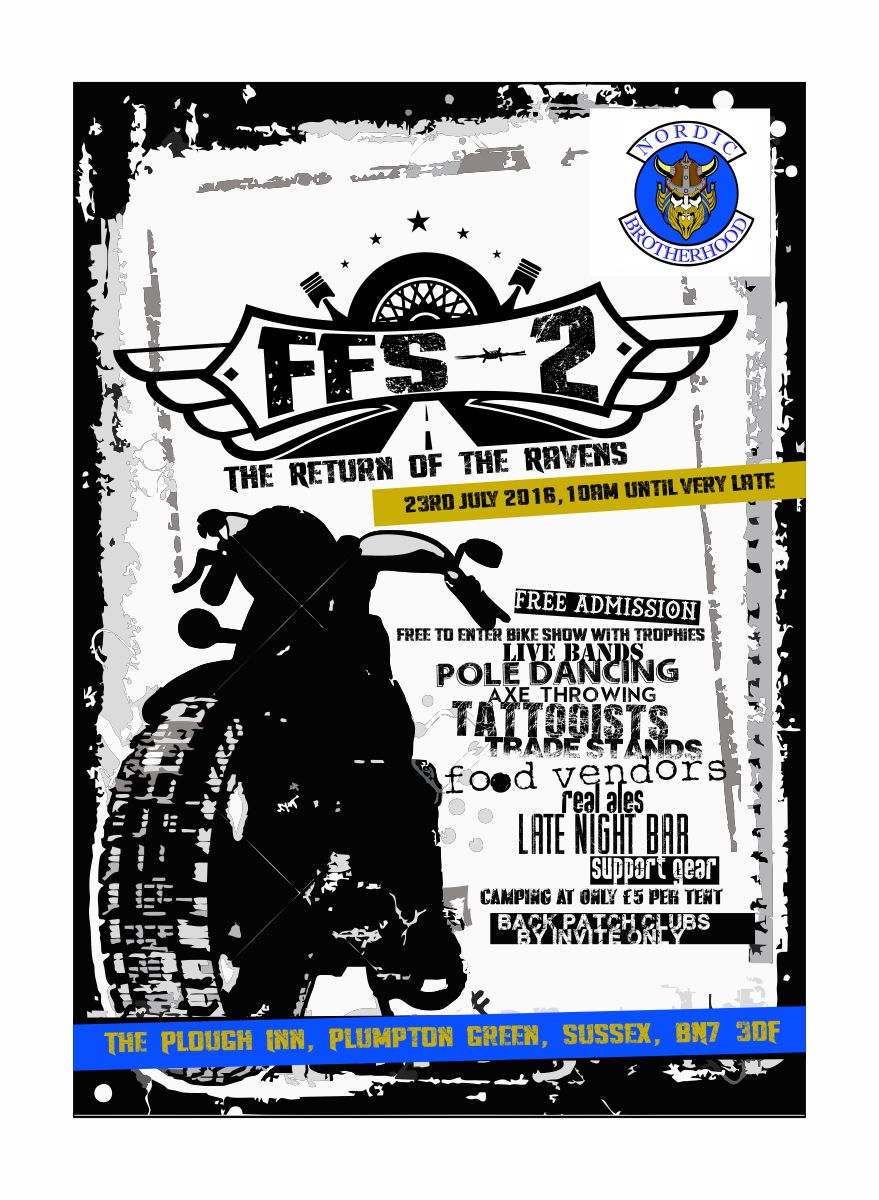 Diseño de Flyer por creativeride para Nordic Brotherhood Sussex | Diseño #10091120