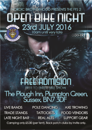 Flyer Design by abc. for Nordic Brotherhood Sussex | Design: #10093837