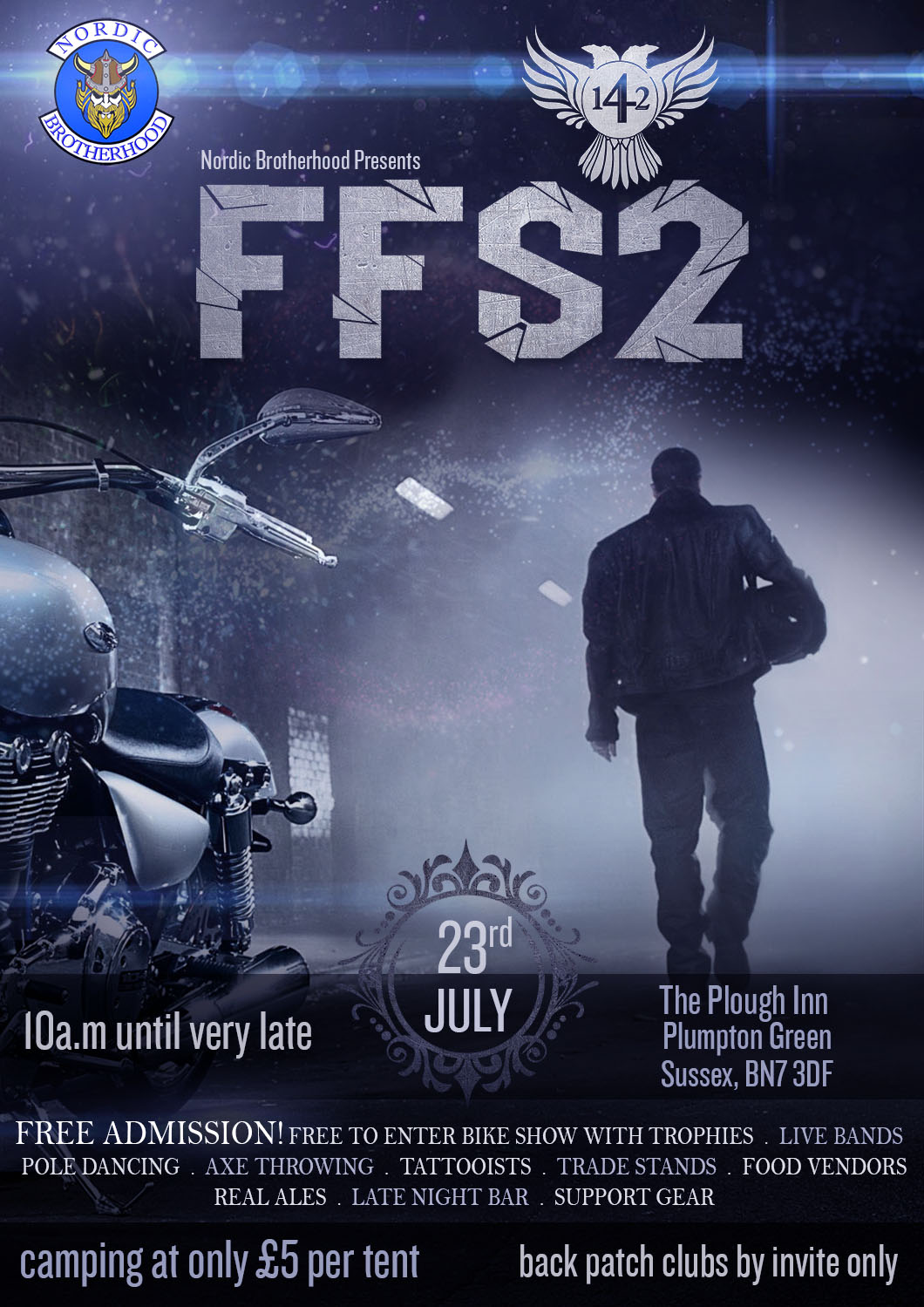 Flyer Design by Sachin Rupasinghe for Nordic Brotherhood Sussex | Design #10161645