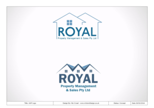 Diseño de Logo por nvisiondesign.co.uk para Royal Property Management & Sales Pty Ltd | Diseño: #9900523