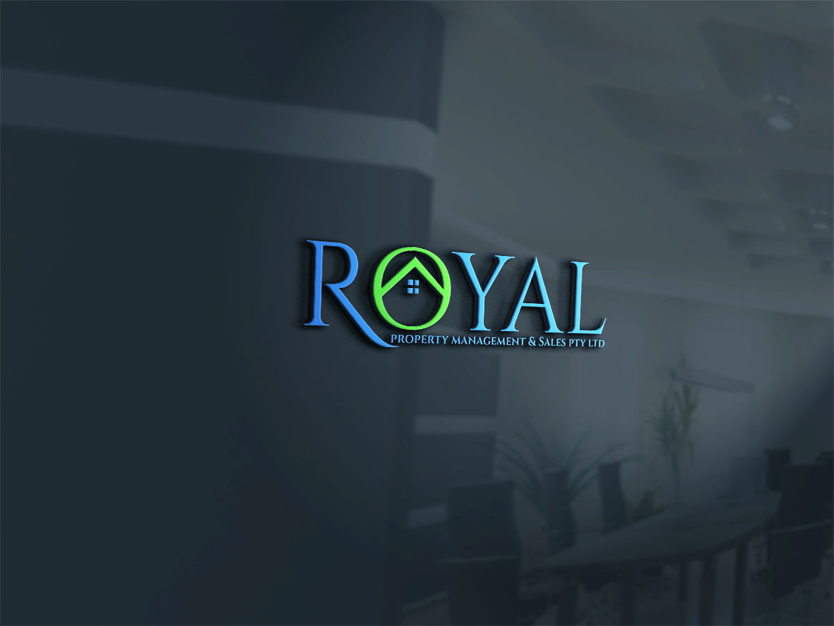 Logo Design by Atec for Royal Property Management & Sales Pty Ltd | Design #9910902