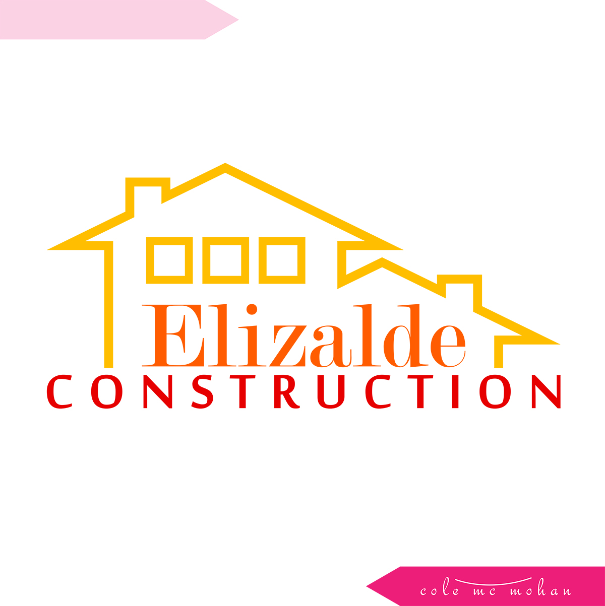 Logo Design by Cole Mc Mohan for Elizalde Construction | Design #2133960