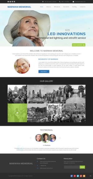 Web Design par pb pour ce projet | Design : #9920577