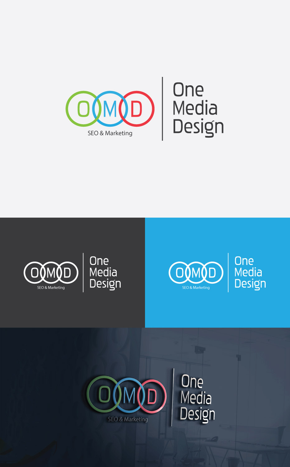 Design de Logo par Shigh5 pour One Media Design, LLC | Design #9977924