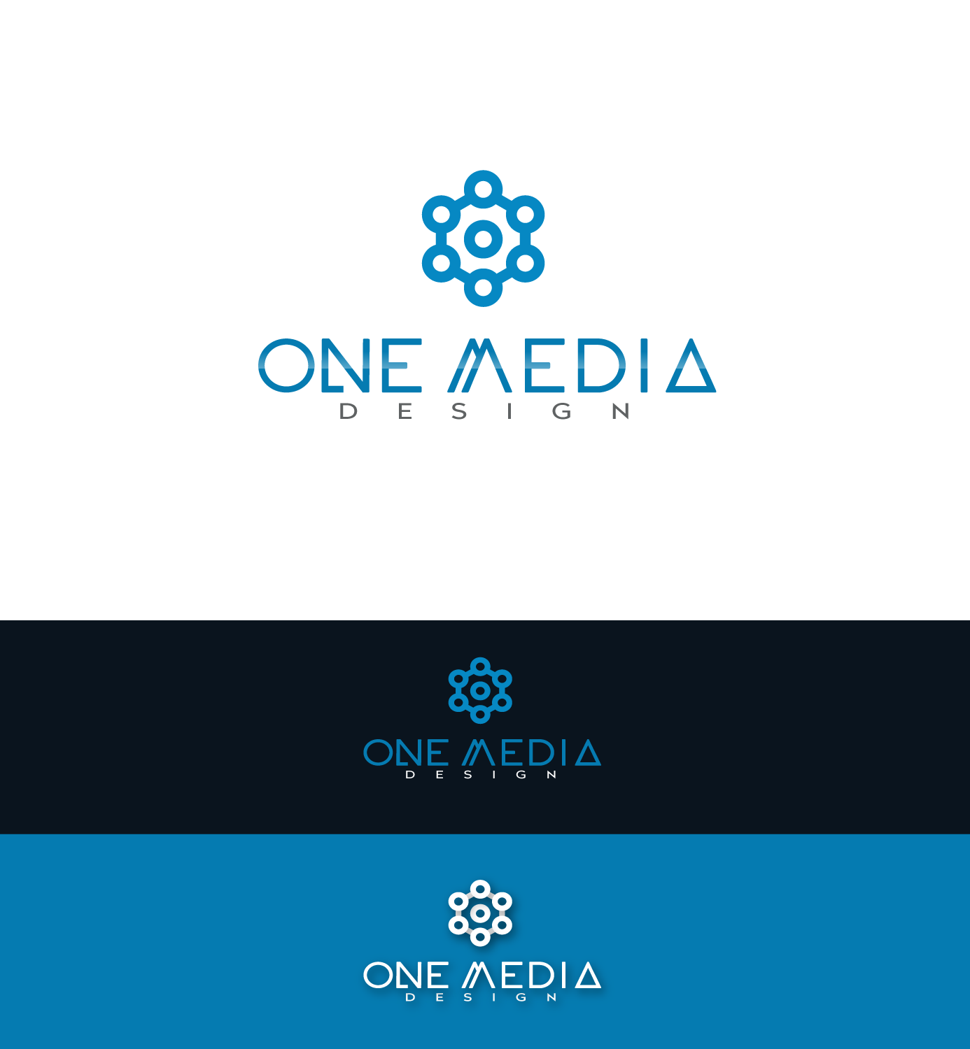 Logo Design by anonrotide for One Media Design, LLC | Design #9950803