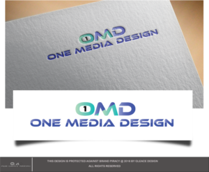 Diseño de Logo por gleace design para One Media Design, LLC | Diseño #9976123