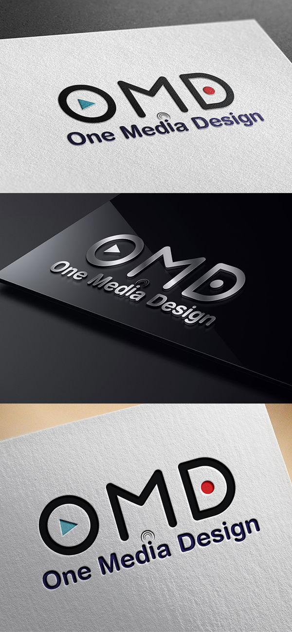 Logo Design by warisdawach for One Media Design, LLC | Design #10030903