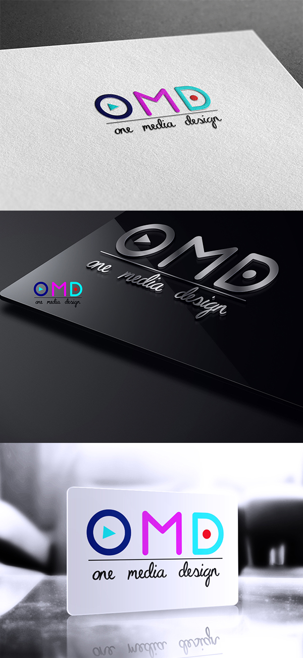 Logo Design by warisdawach for One Media Design, LLC | Design #9969192