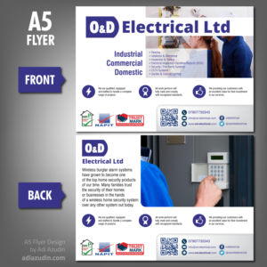 Flyer Design by adiazudin for O&D Electrical LTD | Design: #9940528