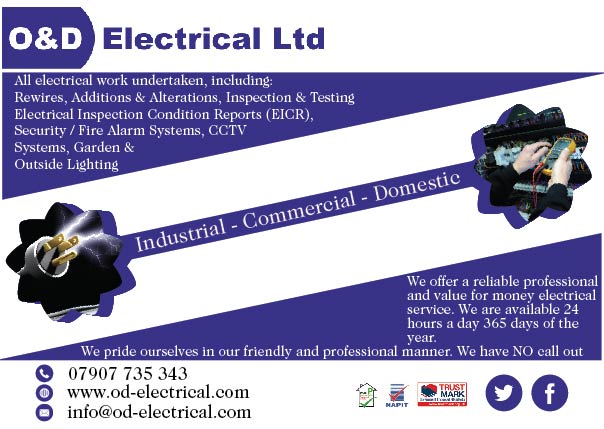 Flyer Design by Graphic Cloud for O&D Electrical LTD | Design #9924653