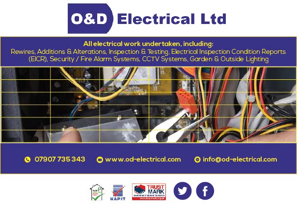 Diseño de Flyer por Graphic Cloud para O&D Electrical LTD | Diseño #9924655
