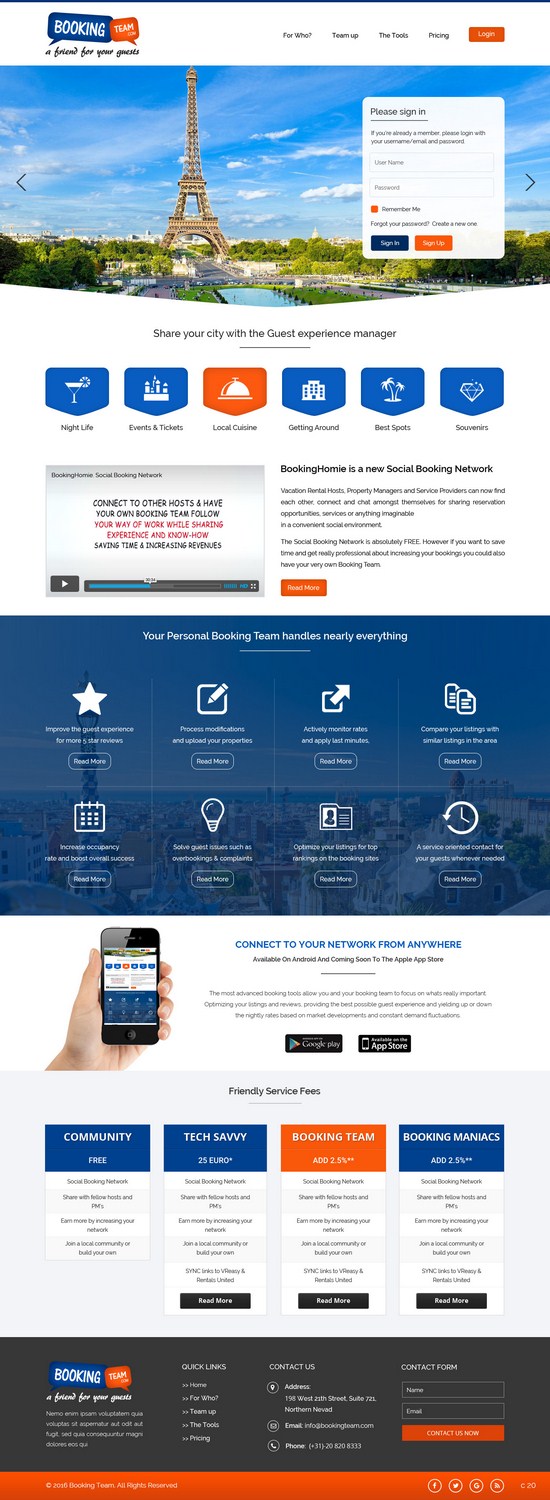 Web Design by pb for Amsterhome | Design #9913027