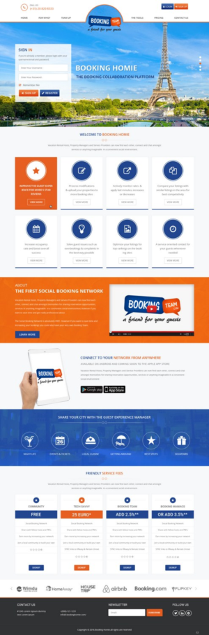 Web Design by pb for Amsterhome | Design: #9913030