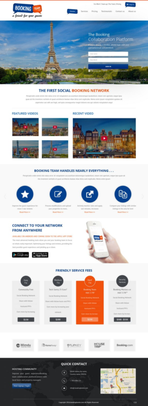 Web Design by pb for Amsterhome | Design: #9920436