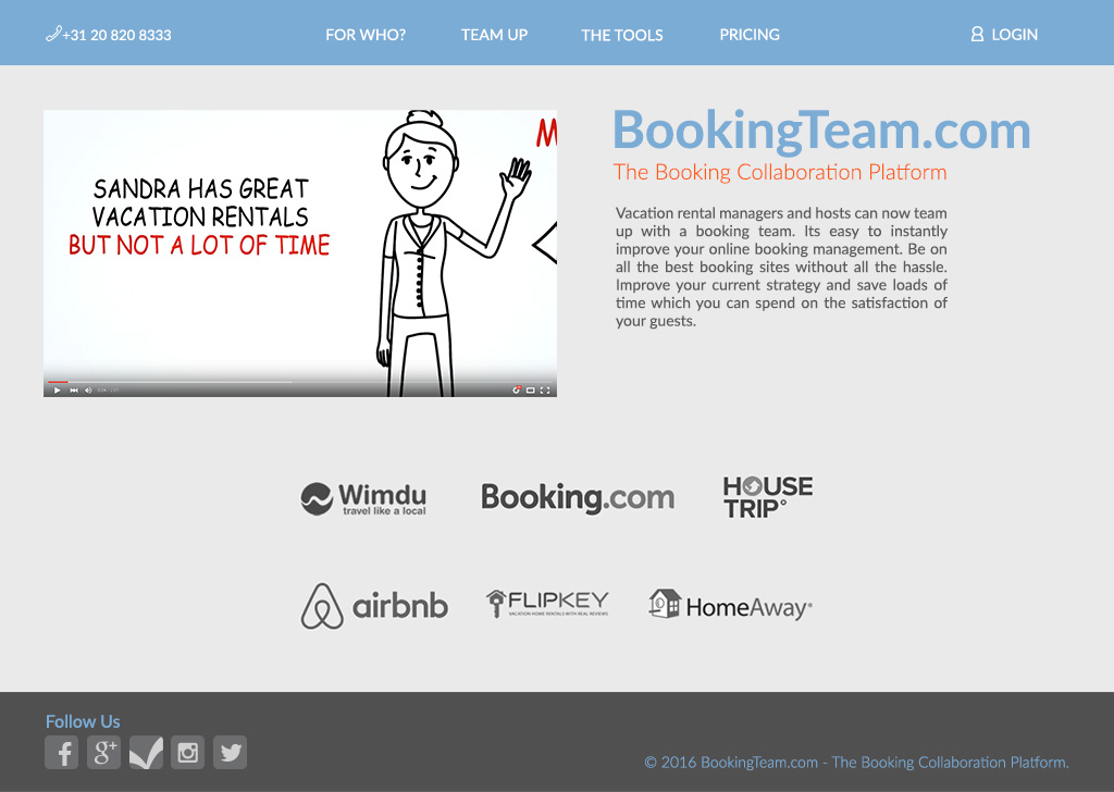 Web Design by Kian Ng for Amsterhome | Design #9914212