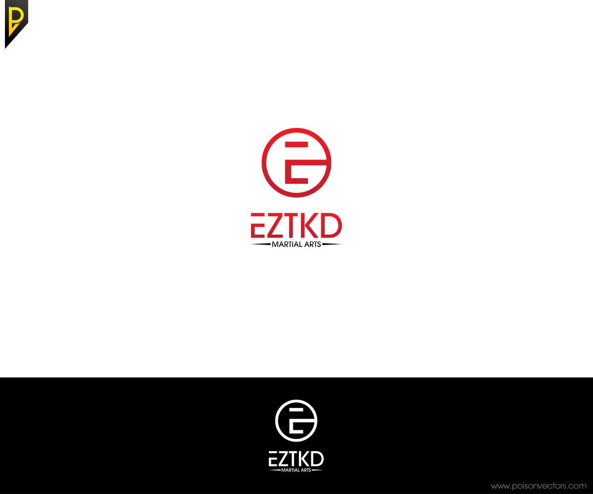 Logo Design by poisonvectors for EZTKD Martial Arts | Design #10110151
