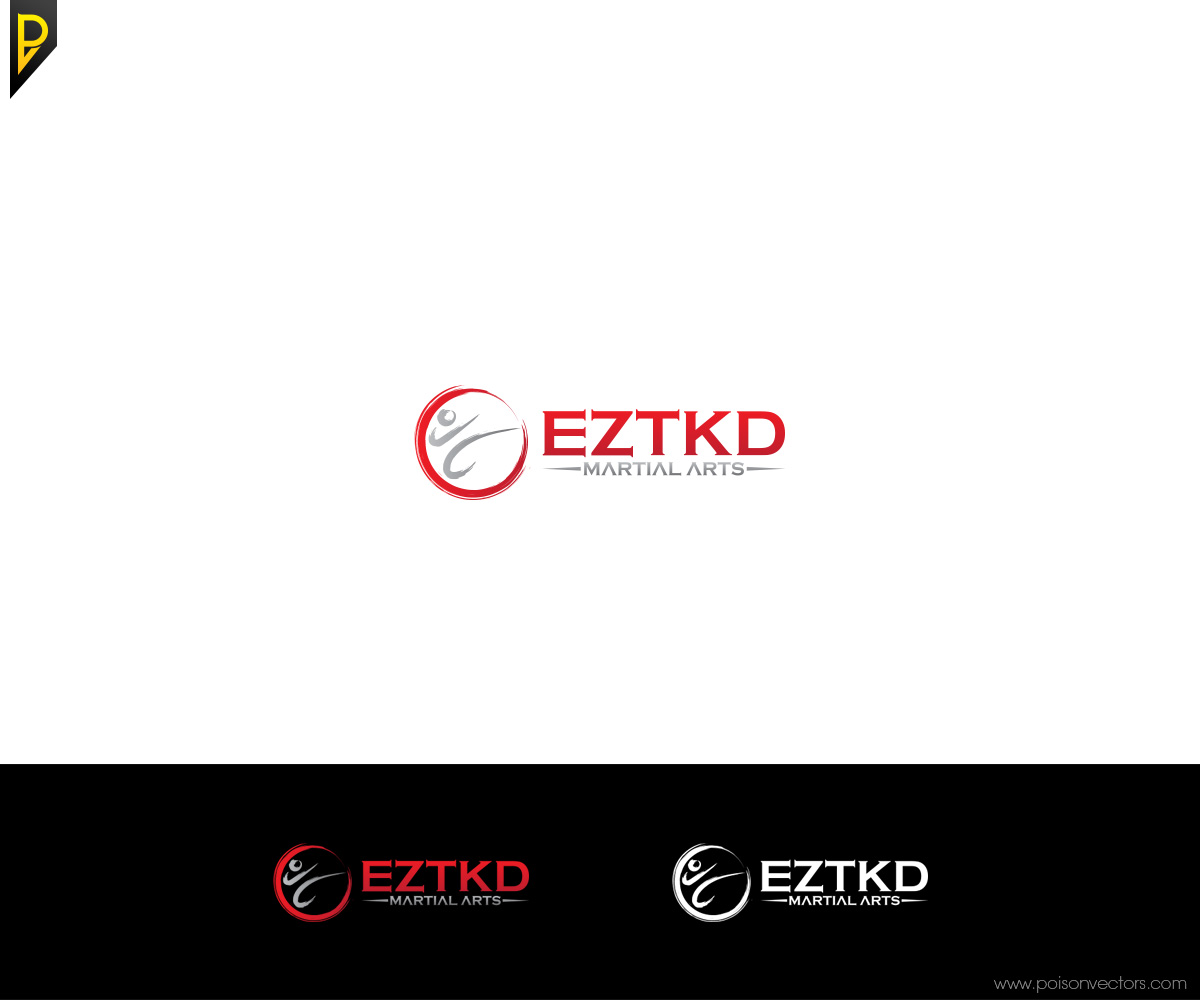 Logo Design by poisonvectors for EZTKD Martial Arts | Design #10111322