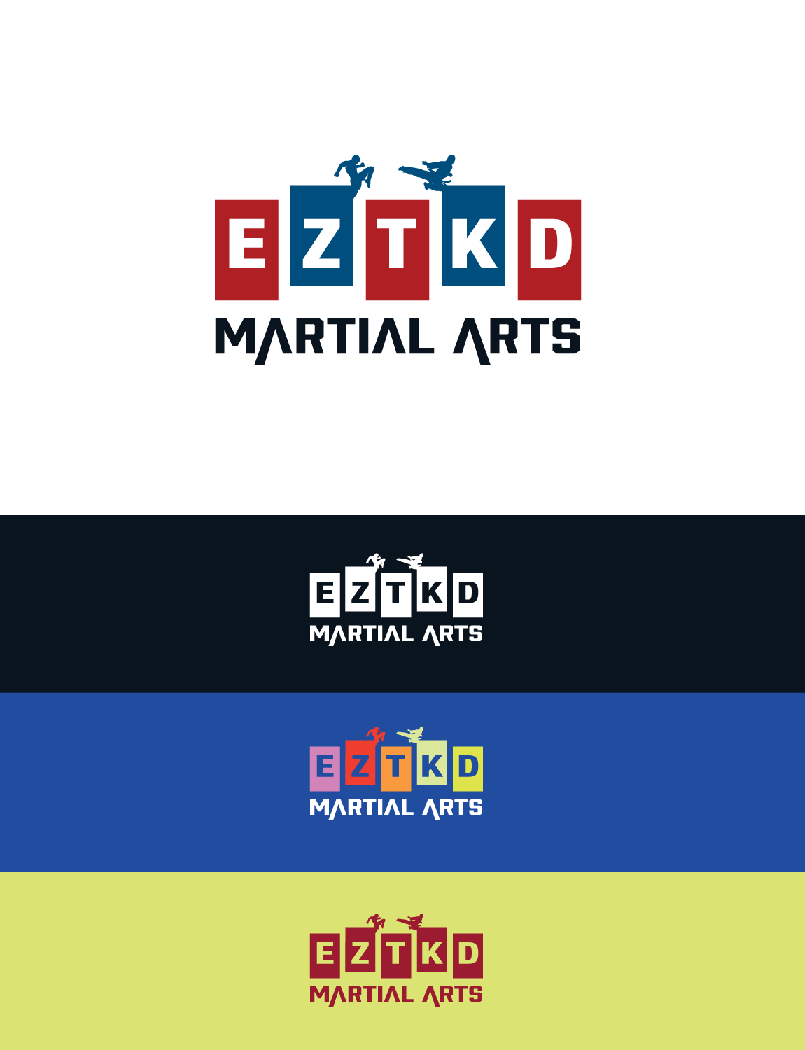 Logo-Design von anonrotide für EZTKD Martial Arts | Design #10252185