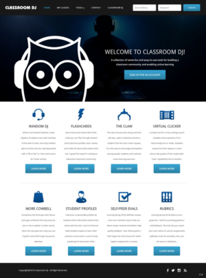 Diseño Web por pb para ClassroomDJ.com | Diseño: #9956027