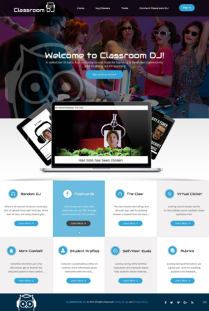 Diseño Web por pb para ClassroomDJ.com | Diseño: #9980301